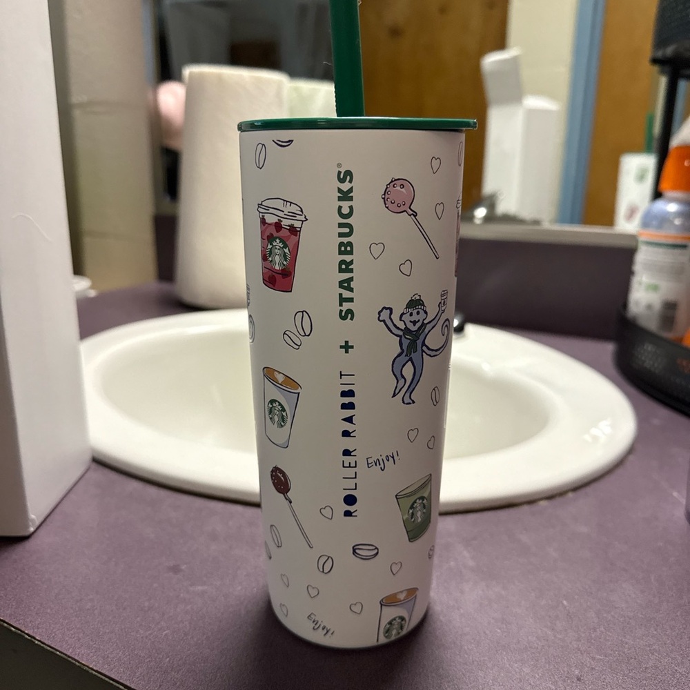 STARBUCKS X ROLLER RABBIT TUMBLER